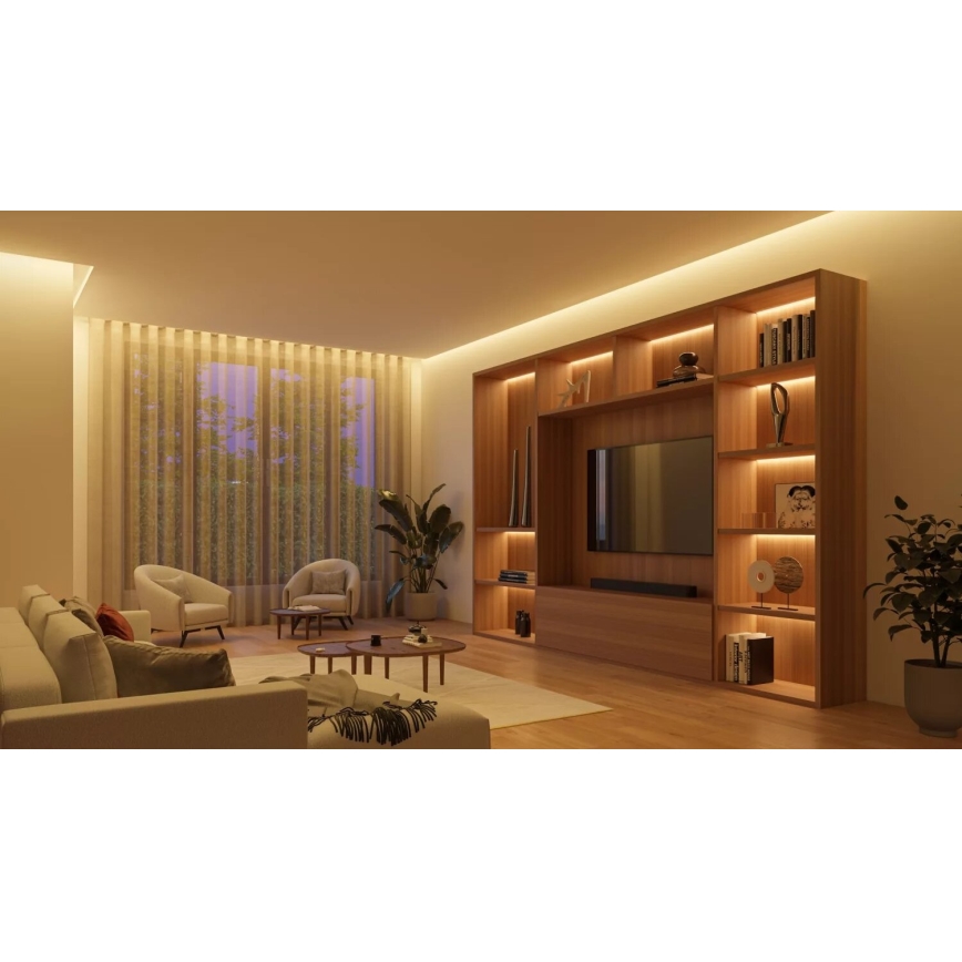 Philips - LED RGBW Димируема лента Hue WHITE AND COLOR AMBIANCE 5m LED/20W/230V 2000-6500K