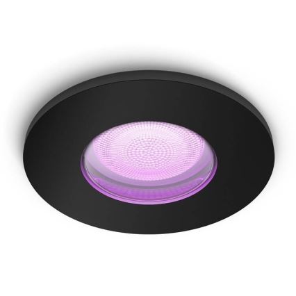 Philips - LED RGBW Димируема луничка за баня Hue XAMENTO GU10/5,7W/230V IP44 2200-6500K