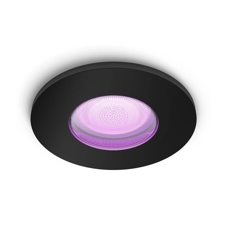 Philips - LED RGBW Димируема луничка за баня Hue XAMENTO GU10/5,7W/230V IP44 2200-6500K