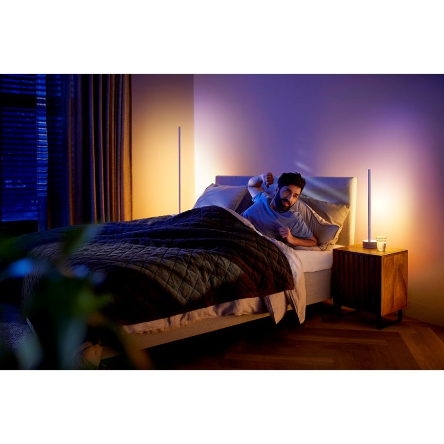 Philips - LED RGBW Димируема настолна лампа Hue SIGNE LED/11,8W/230V 2000-6500K