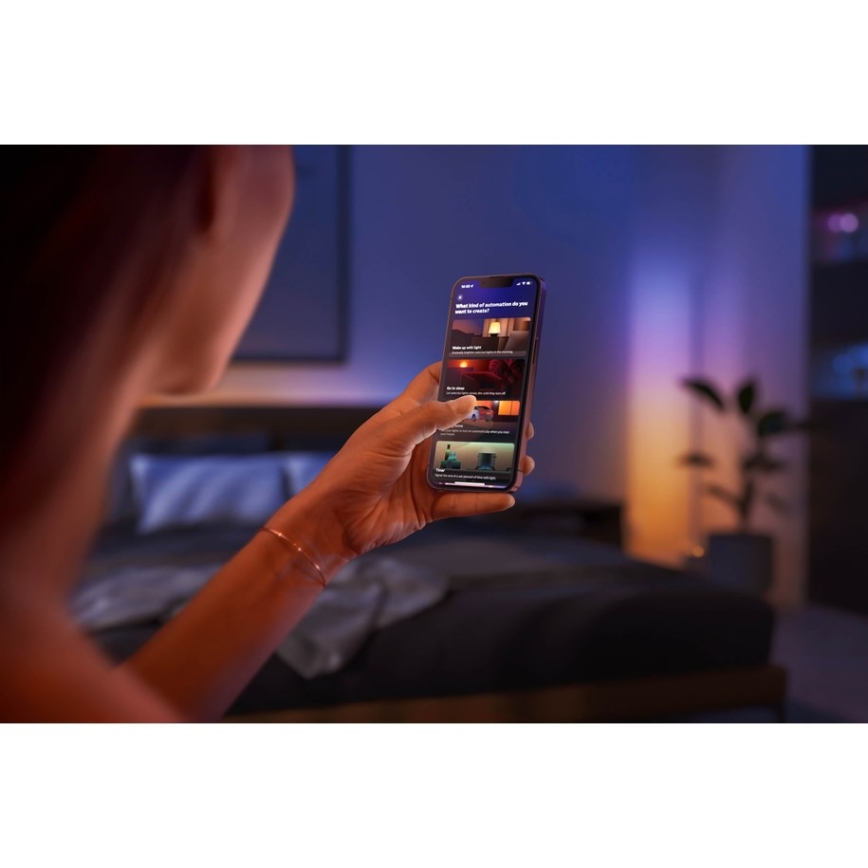 Philips - LED RGBW Димируема настолна лампа Hue SIGNE LED/11,8W/230V 2000-6500K