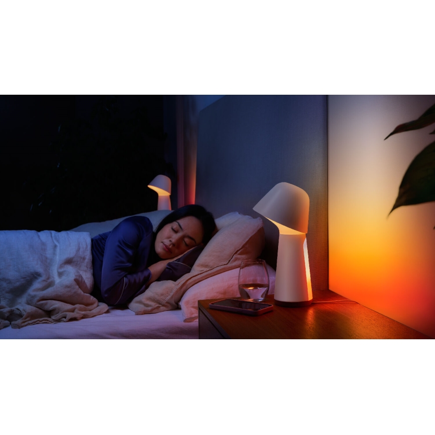 Philips - LED RGBW Димируема настолна лампа Hue TWILIGHT LED/13,4W/230V 2000-6500K