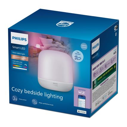 Philips - LED RGBW Димируема настолна лампа със сензорно управление SMART LED/9W/230V 2200-6500K Wi-Fi