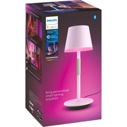 Philips - LED RGBW Димируема екстериорна сензорна лампа Hue GO LED/6,2W/230V 2000-6500K IP54