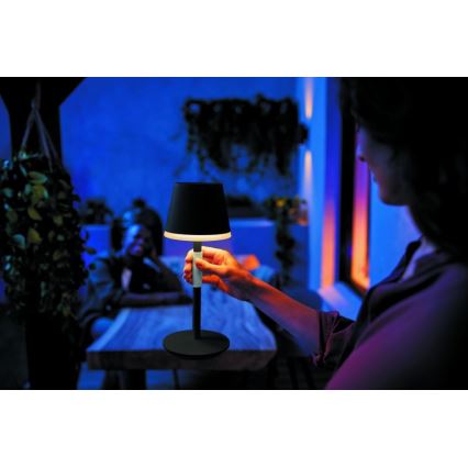 Philips - LED RGBW Димируема екстериорна сензорна лампа Hue GO LED/6,2W/230V 2000-6500K IP54