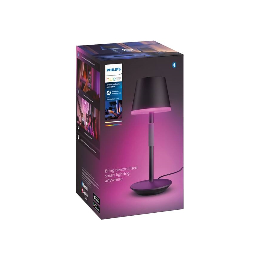 Philips - LED RGBW Димируема екстериорна сензорна лампа Hue GO LED/6,2W/230V 2000-6500K IP54