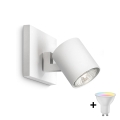 Philips - LED RGBW димируема точкова лампа RUNNER 1xGU10/6,5W/230V 2700-6500K бяла