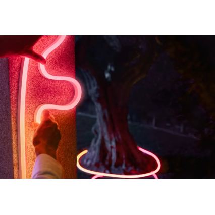 Philips - LED RGBW Димируема външна лента Hue NEON 5m LED/30W/230V 2200-6500K IP67