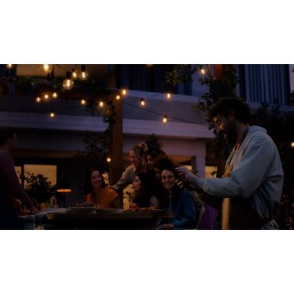 Philips - LED RGBW димируема външна верига Hue FESTAVIA, 30 LED диода, 21 м, IP65