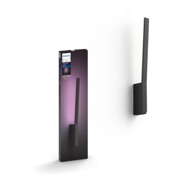 Philips - LED RGBW Димируемо стенно осветително тяло Hue LIANE White And Color Ambiance LED/12W/230V