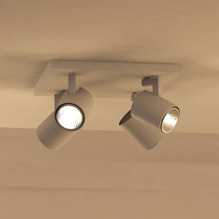 Philips - LED RGBW димируемо точково осветително тяло RUNNER 4xGU10/6,5W/230V 2700-6500K бяло