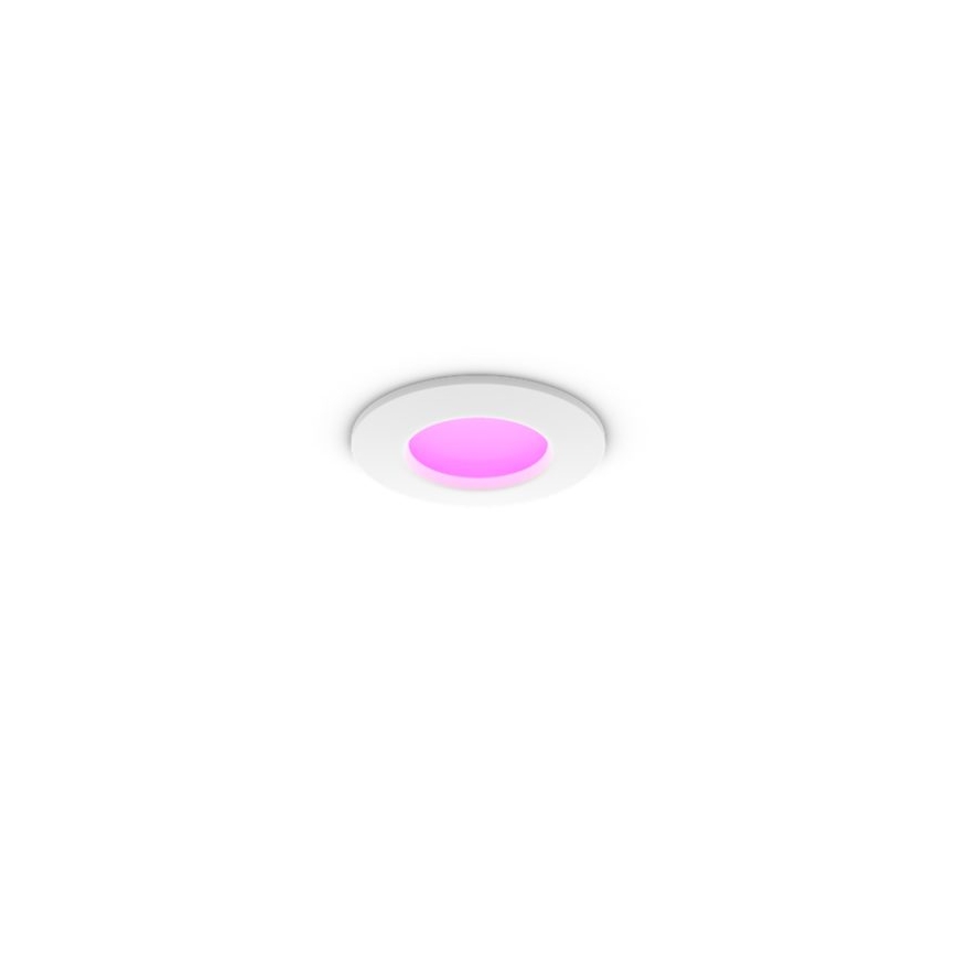 Philips - LED RGBW димируемо вградено осветително тяло за баня Hue SLIM LED/8,3W/230V 1000-20000K бяло IP44