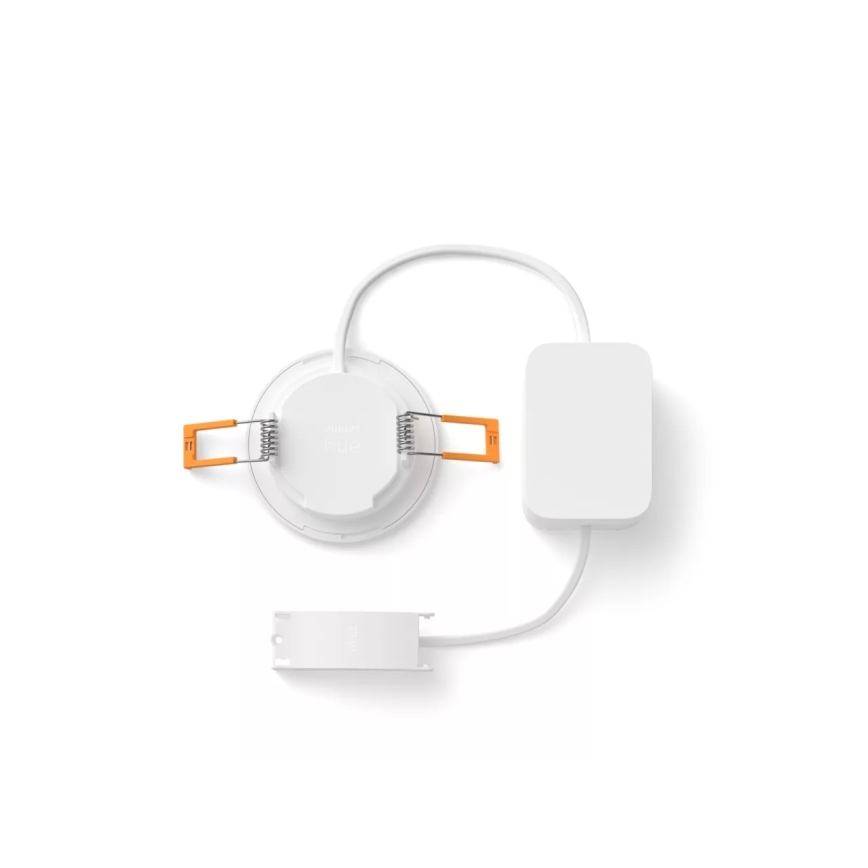 Philips - LED RGBW димируемо вградено осветително тяло за баня Hue SLIM LED/8,3W/230V 1000-20000K бяло IP44