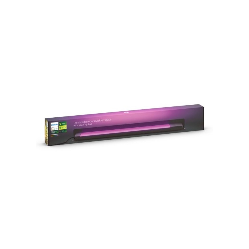 Philips - LED RGBW Димируема екстериорна лампа Hue White и Color Ambiance LED/20W/24V IP65