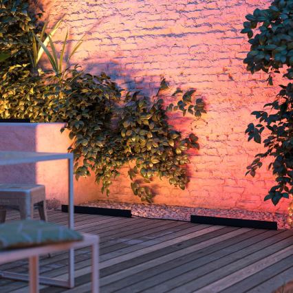Philips - LED RGBW Димируема екстериорна лампа Hue White и Color Ambiance LED/20W/24V IP65