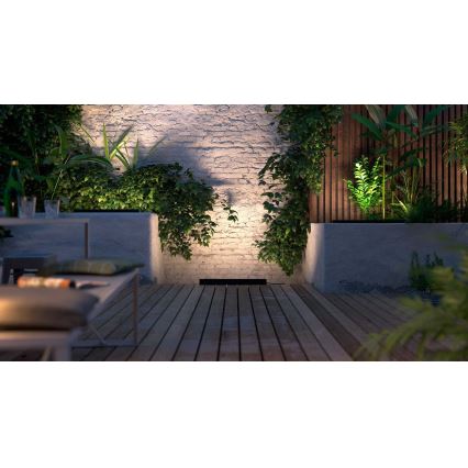 Philips - LED RGBW Димируема екстериорна лампа Hue White и Color Ambiance LED/20W/24V IP65