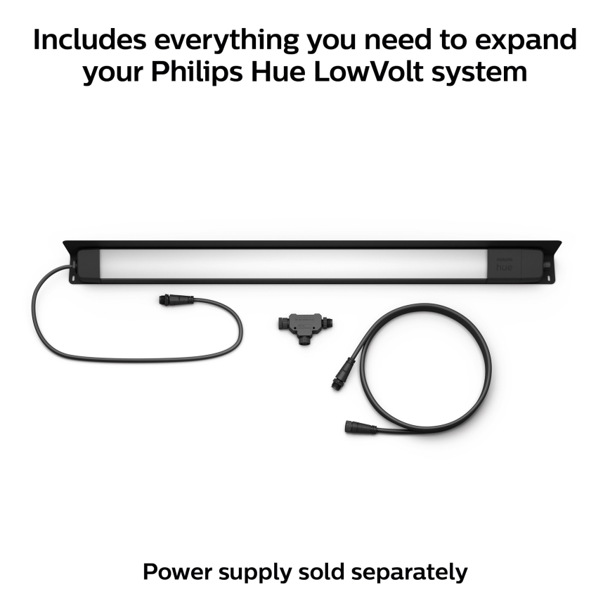 Philips - LED RGBW Димируема екстериорна лампа Hue White и Color Ambiance LED/20W/24V IP65