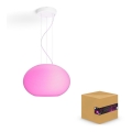 Philips - LED RGBW регулируема висяща лампа на кабел Hue FLOURISH LED/39W/230V