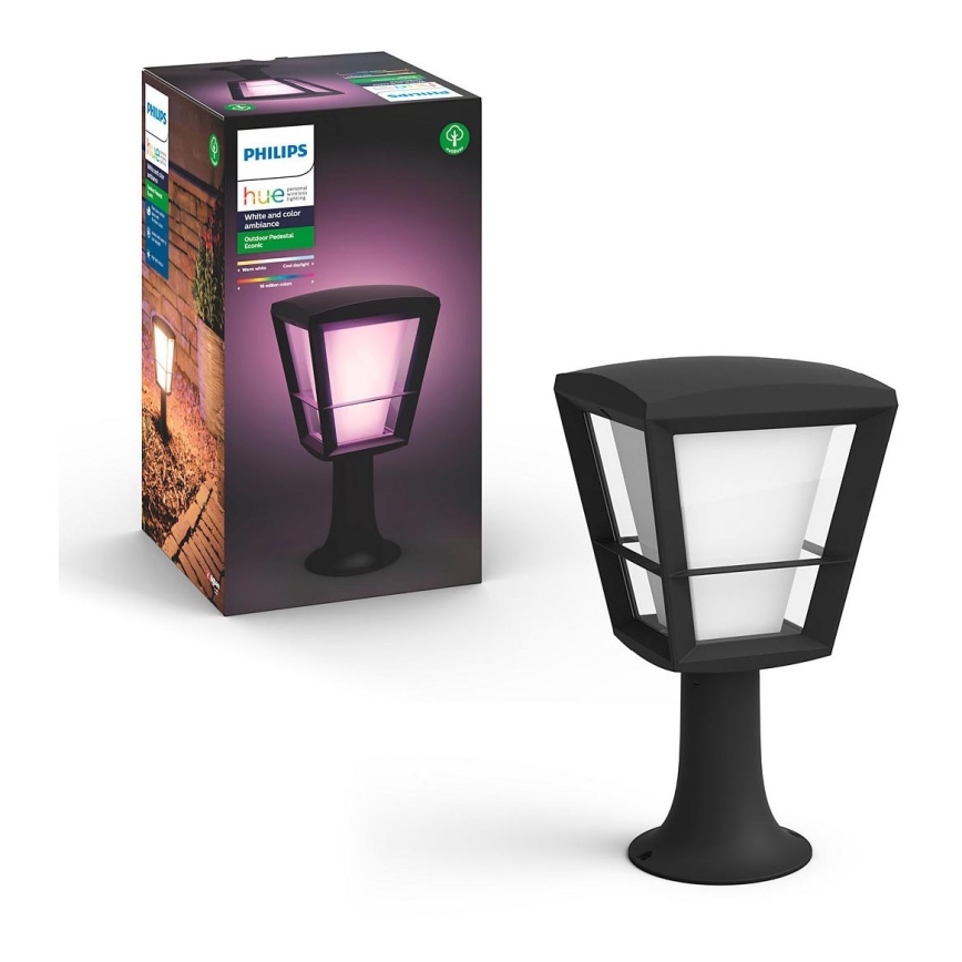 Philips - LED RGBW регулируема външна лампа Hue ECONIC LED/15W/230V IP44