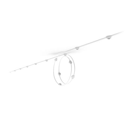 Philips - LED RGBW Удължима димируема външна гирлянда Hue FESTAVIA 16xLED 9m 1000-20000K IP65