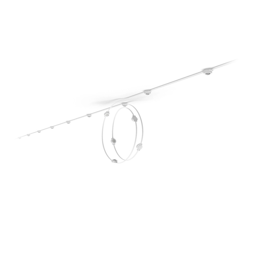 Philips - LED RGBW Удължима димируема външна гирлянда Hue FESTAVIA 16xLED 9m 1000-20000K IP65