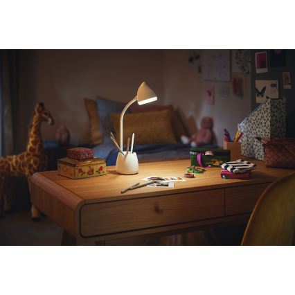 Philips - LED Димируема сензорна настолна лампа HAT LED/4,5W/5V 3000/4000/5700K CRI 90