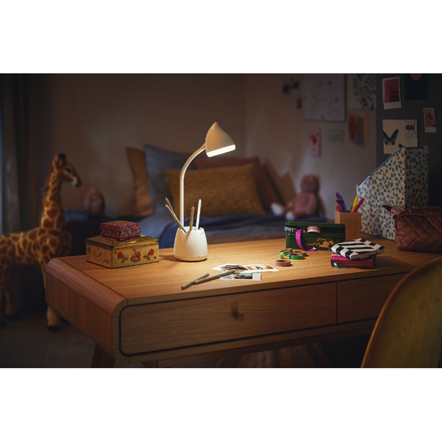 Philips - LED Димируема сензорна настолна лампа HAT LED/4,5W/5V 3000/4000/5700K CRI 90