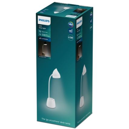 Philips - LED Димируема сензорна настолна лампа HAT LED/4,5W/5V 3000/4000/5700K CRI 90
