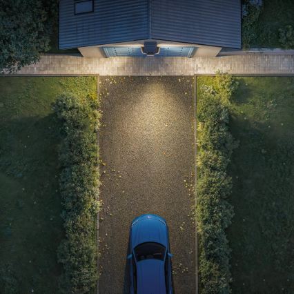 Philips - LED соларно стенно осветително тяло със сензор ZYREN LED/24,5W/3,7V 2600 mAh 3000K IP65