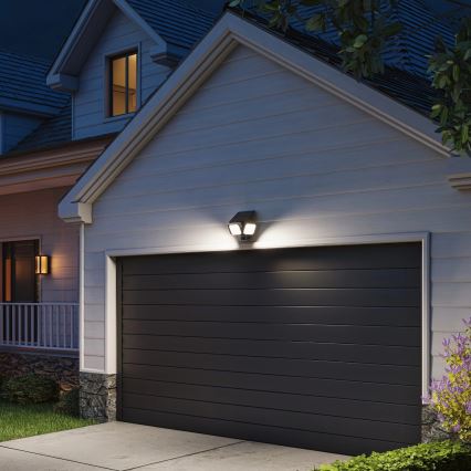 Philips - LED соларно стенно осветително тяло със сензор ZYREN LED/24,5W/3,7V 2600 mAh 3000K IP65