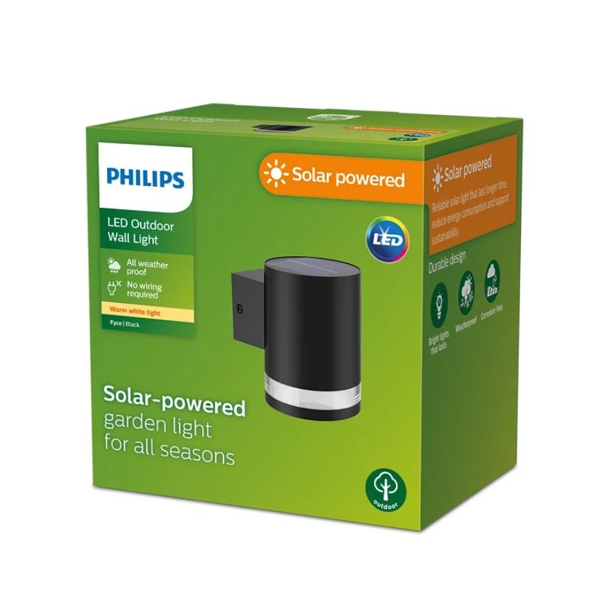 Philips - LED Соларен аплик FYCE LED/1,5W/3,7V IP44