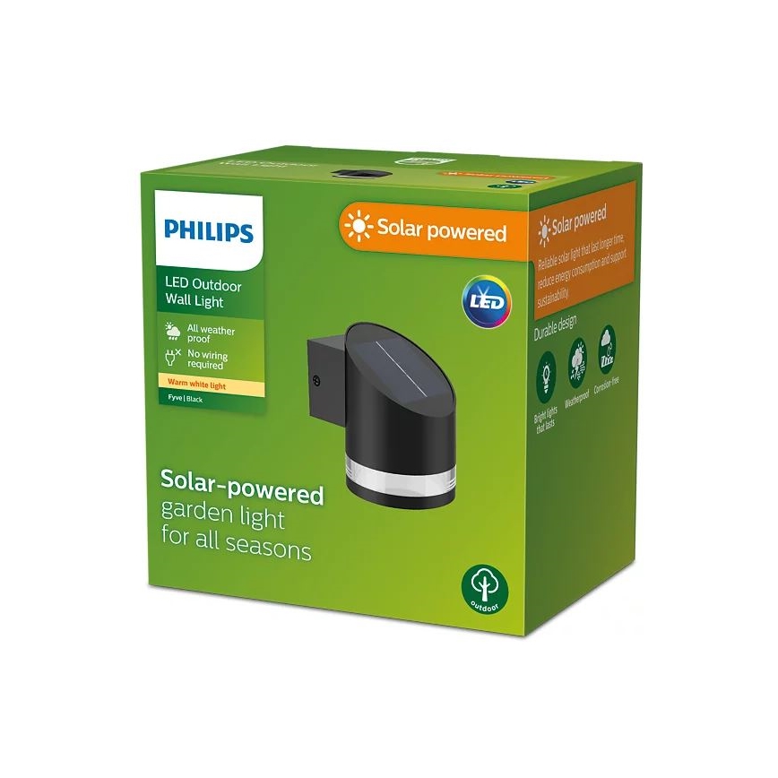Philips - LED Соларен аплик FYCE LED/1,5W/3,7V IP44