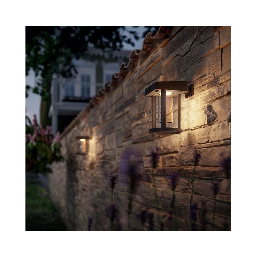 Philips - LED Соларен аплик със сензор CAMILL LED/1,4W/3,7V IP44