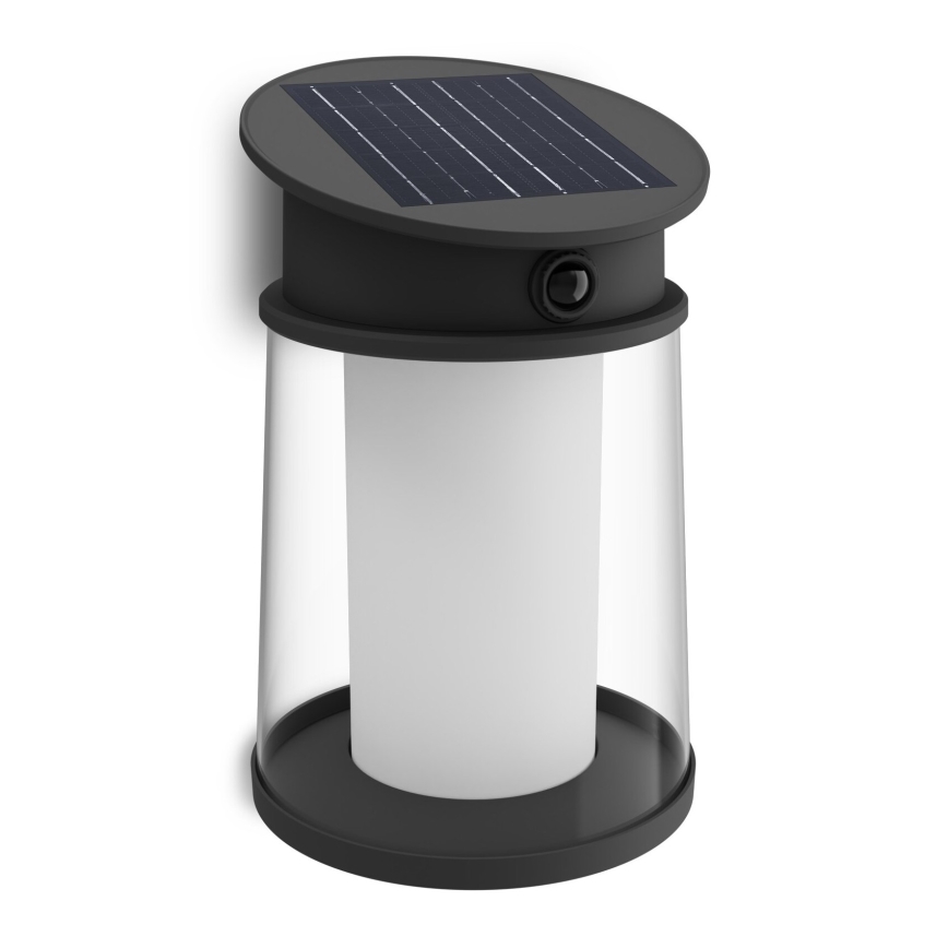 Philips - LED Соларен аплик със сензор JUDA LED/3,2W/3,7V 2700K IP44