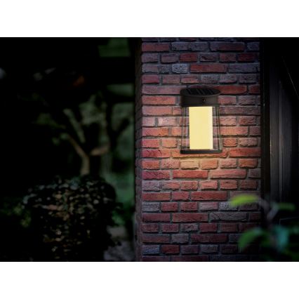 Philips - LED Соларен аплик със сензор JUDA LED/3,2W/3,7V 2700K IP44