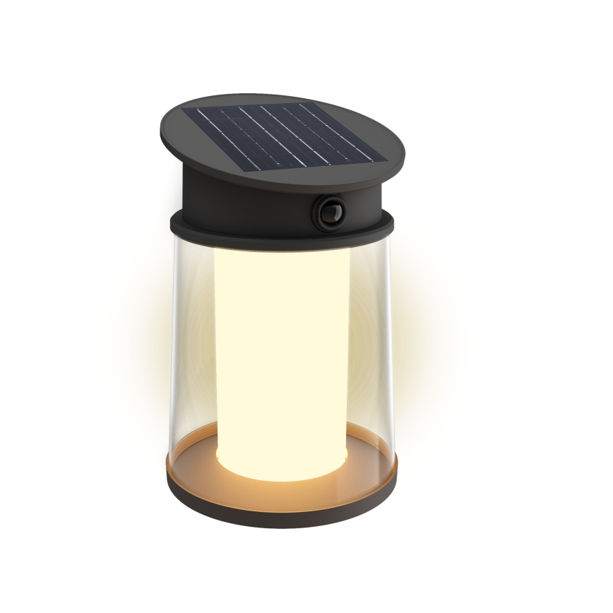 Philips - LED Соларен аплик със сензор JUDA LED/3,2W/3,7V 2700K IP44