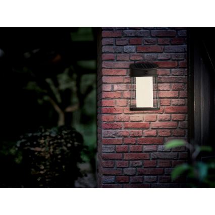 Philips - LED Соларен аплик със сензор JUDA LED/3,2W/3,7V 4000K IP44