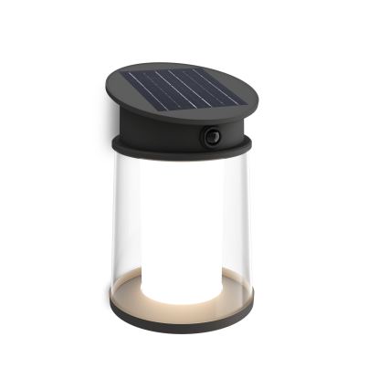Philips - LED Соларен аплик със сензор JUDA LED/3,2W/3,7V 4000K IP44