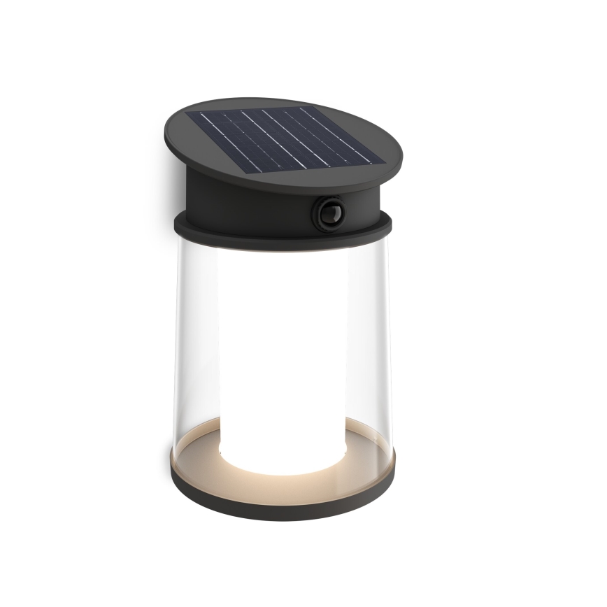 Philips - LED Соларен аплик със сензор JUDA LED/3,2W/3,7V 4000K IP44