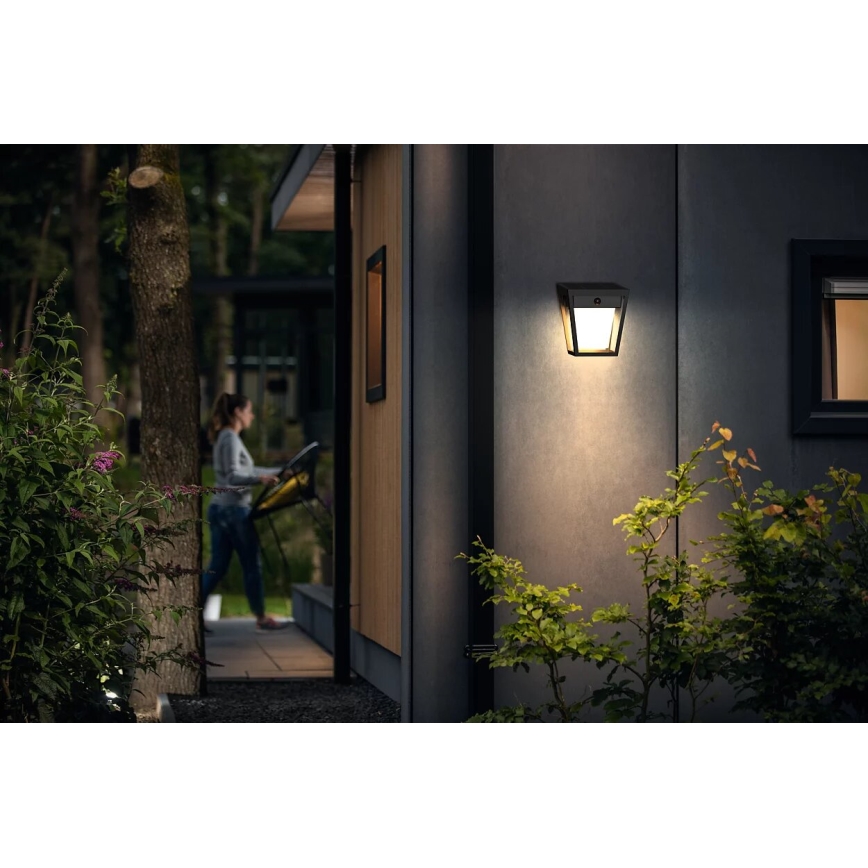 Philips - LED Соларен аплик със сензор NISSA LED/1,8W/3,7V 3000K IP44