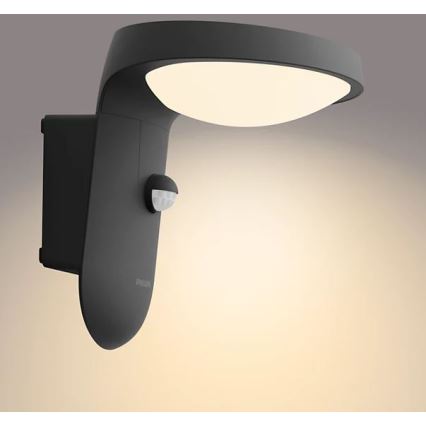 Philips - LED Соларен аплик със сензор LED/1,2W/4V 1800 mAh 3000K IP44