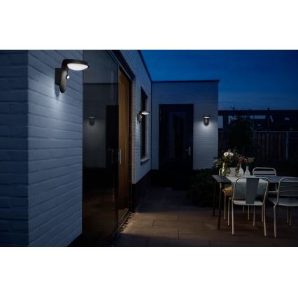 Philips - LED Соларен аплик със сензор LED/1,2W/4V 1800 mAh 4000K IP44