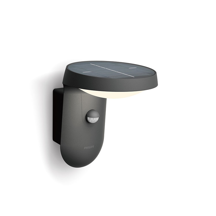 Philips - LED Соларен аплик със сензор LED/1,2W/4V 1800 mAh 4000K IP44