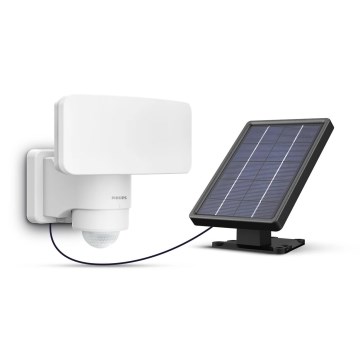 Philips - LED Соларен аплик със сензор TYLUS LED/6W/3,7V 3000K IP44
