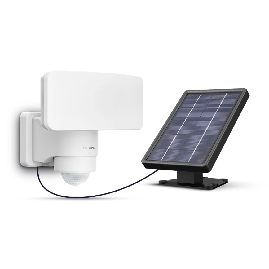 Philips - LED Соларен аплик със сензор TYLUS LED/6W/3,7V 3000K IP44