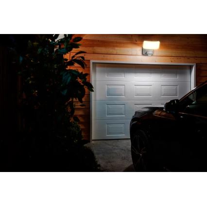 Philips - LED Соларен аплик със сензор TYLUS LED/6W/3,7V 3000K IP44