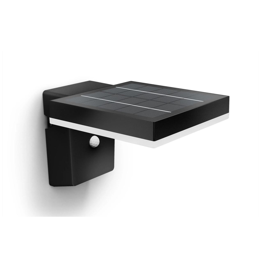 Philips - LED Соларен аплик със сензор ZONAL LED/1,3W/3,7V IP44