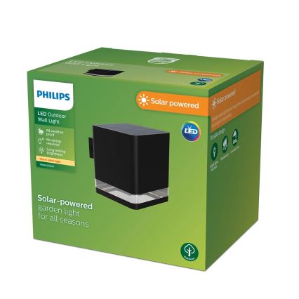 Philips - LED Соларен аплик VIRONA LED/1,8W/3,7V 2600 mAh 2700K IP44
