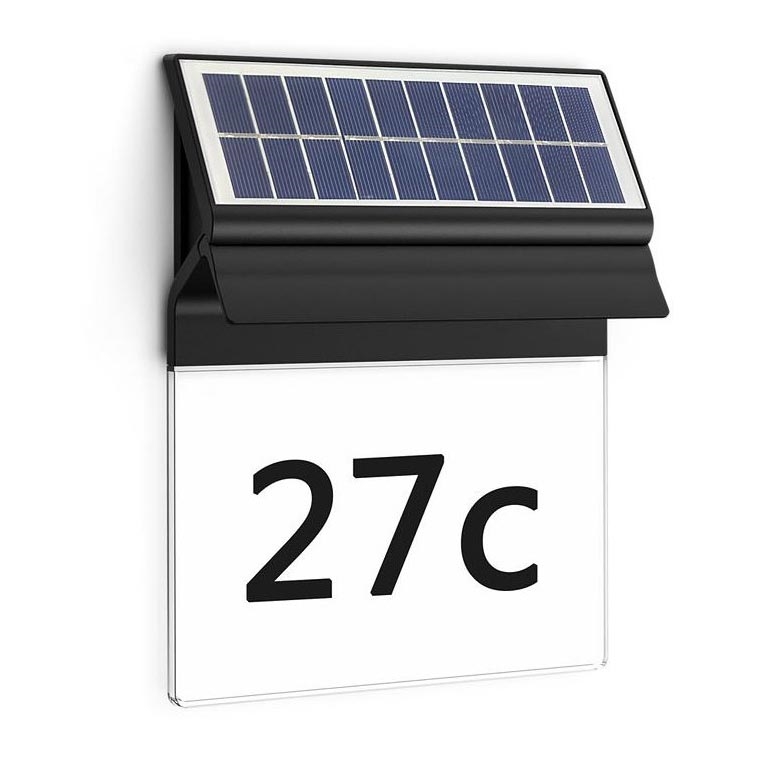 Philips - LED Соларен номер на къща ENKARA LED/0,2W/3,7V 1800 mAh IP44