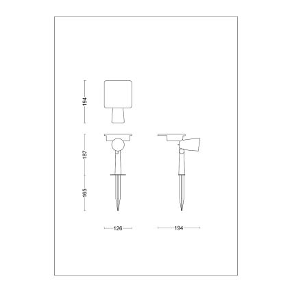 Philips - LED Соларен спот ASHLYN LED/1,4W/3,7V 2600 mAh 2700K IP44